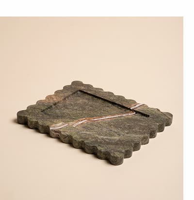 Seagrass Marble Tray