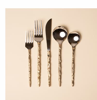 Sand Drip 5-piece Flatware