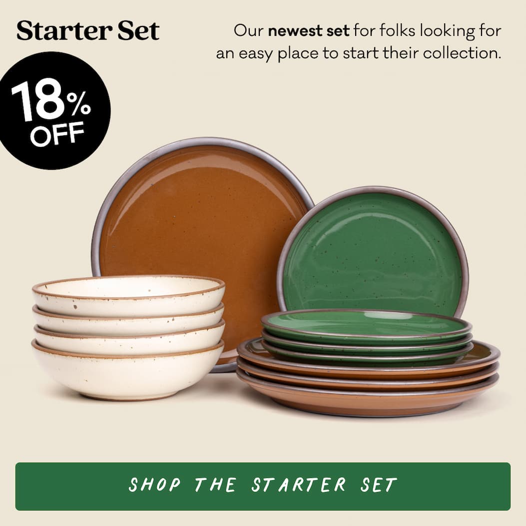 Starter Set - Our newest set for folks looking for an easy place to start their collection. Shop the Starter Set 