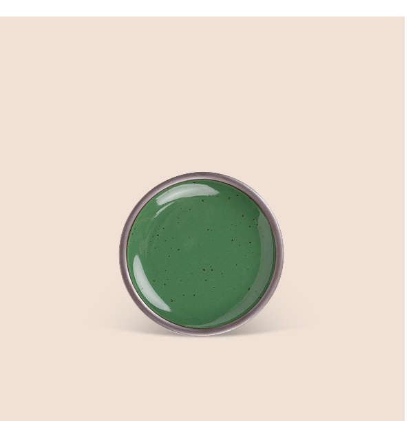 Cake Plate in Malachite
