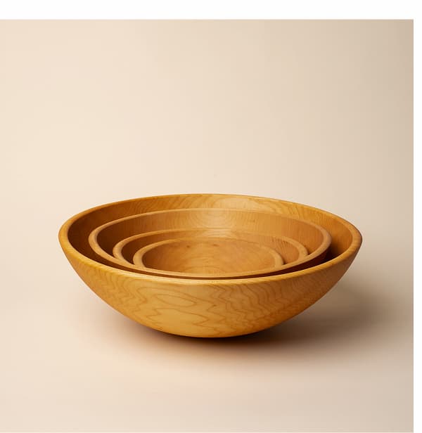 Wood Nesting Bowls