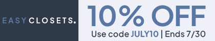 Use code JULY10 for 10% OFF through 7/30