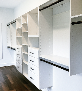 White Reach in Closet - Customer Photo