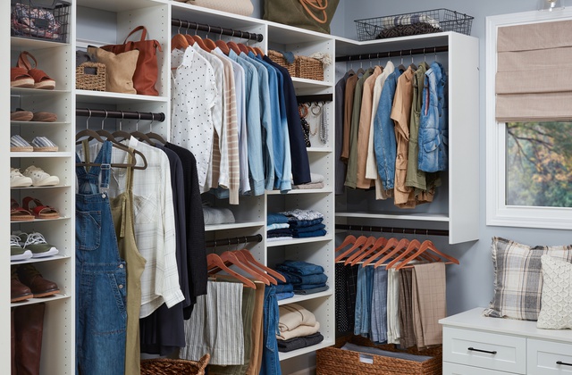 EasyClosets walk-in closet