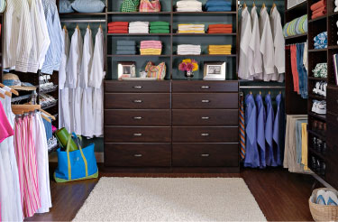 EasyClosets walk-in closet