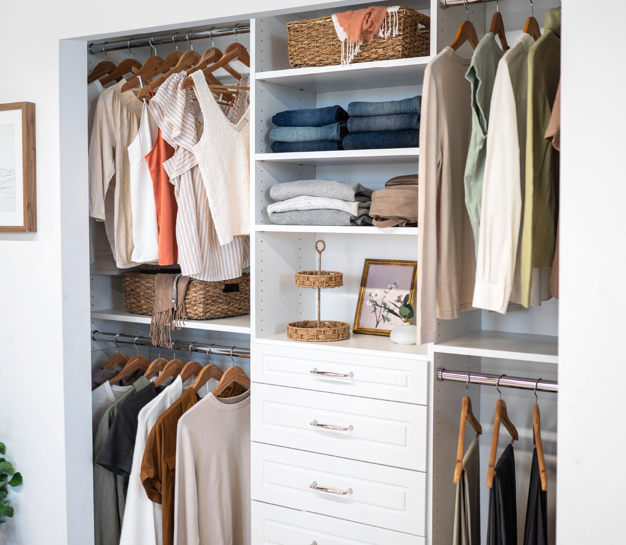EasyClosets Reach-In Closet 