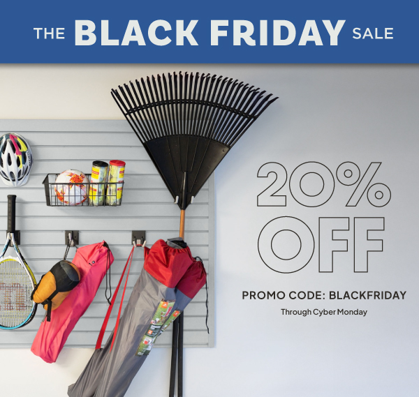 The Black Friday Sale — Get 20% Off with promo code BLACKFRIDAY. Now through Cyber Monday.