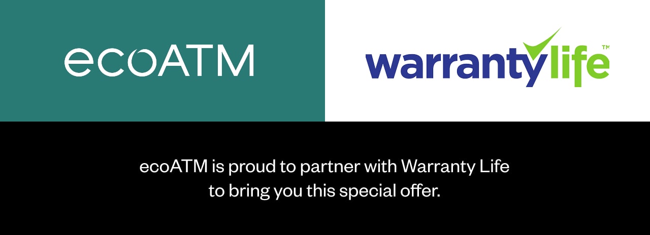 ecoATM is proud to partner with Warranty Life to bring you this special offer.