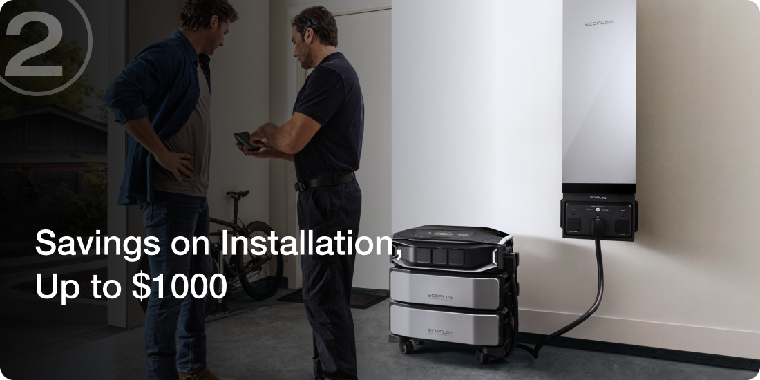 Savings on Installation, Up to $1000