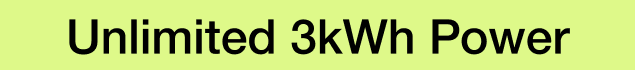 Unlimited 3kWh Power
