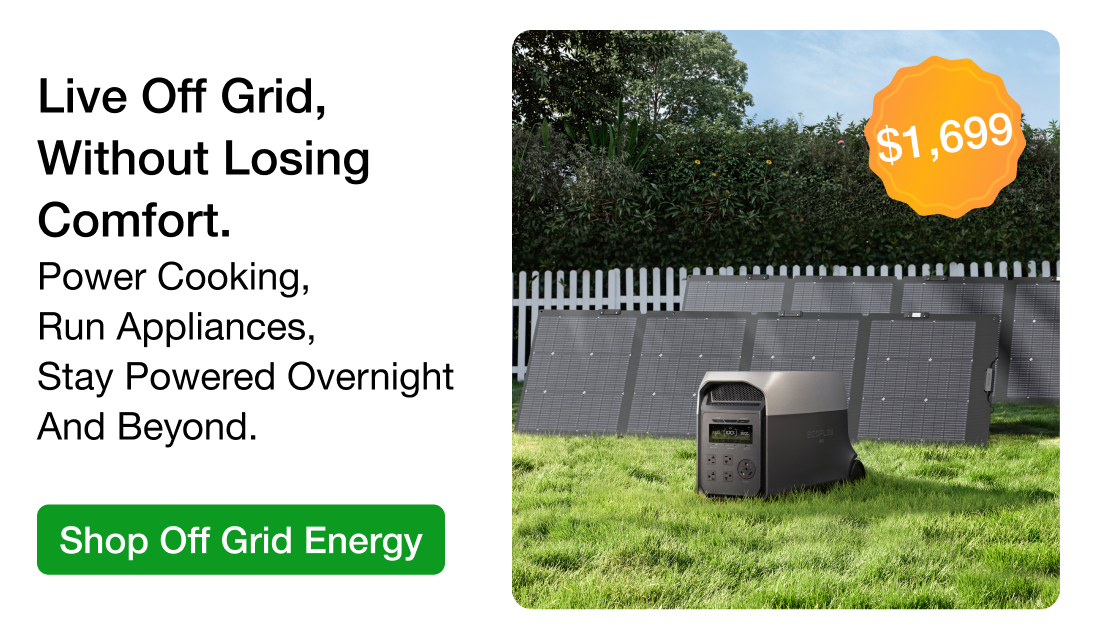 Live Off Grid, Without Losing Comfort. Power Cooking, Run Appliances, Stay Powered Overnight And Beyond.