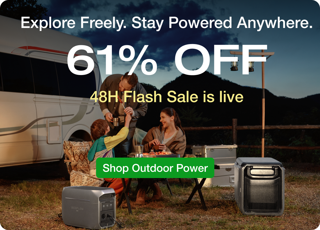 Explore Freely. Stay Powered Anywhere. 61% OFF