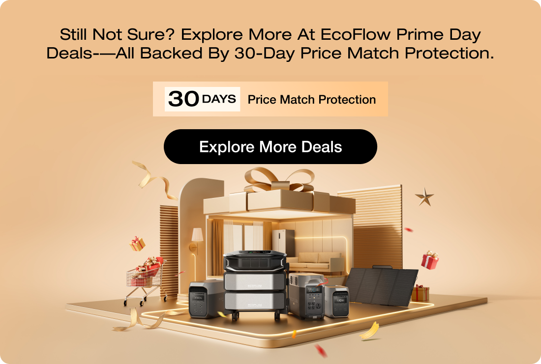 Still not sure? Explore more at EcoFlow Prime Day Deals-—all backed by 30-Day Price Match Protection. [Explore More Deals]