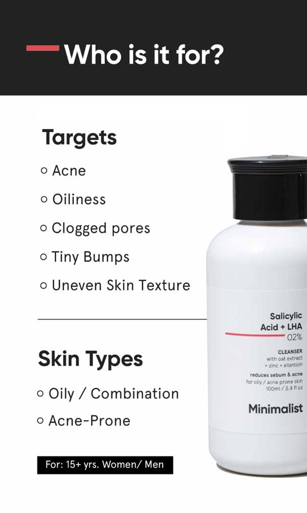 Salicylic Acid + LHA 02% Cleanser