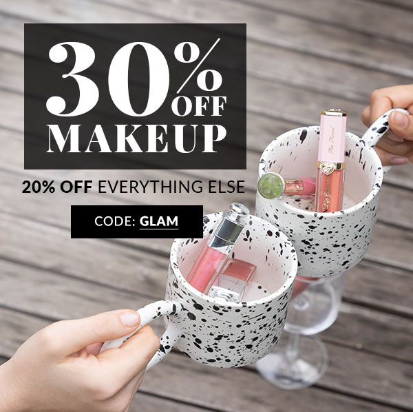 25% OFF NEXT ORDER - 30% OFF MAKEUP - SHOP NOW