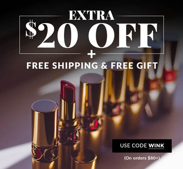 EXTRA $20 OFF ON ORDERS $80+ - USE CODE WINK