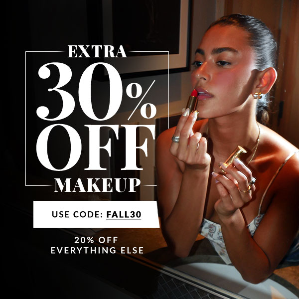 30% OFF MAKEUP - 20% OFF EVERYTHING ELSE - USE CODE FALL30