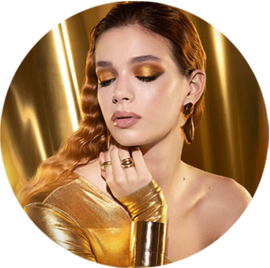 Golden Eyeshadow Palette