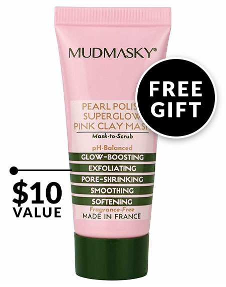 Pearl Polish Superglow Pink Clay Mask