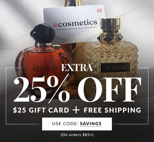 EXTRA 25% OFF + $25 GIFT CARD + FREE SHIPPING | USE CODE SAVINGS ON ORDERS $85+