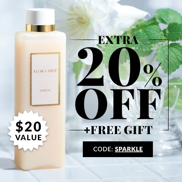 EXTRA 20% OFF + FREE GIFT - CODE SPARKLE