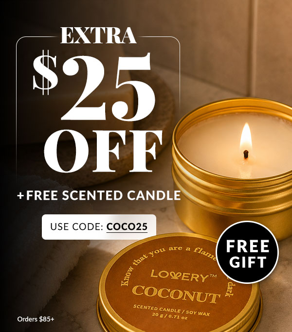$25 OFF $85+ - SHOP NOW