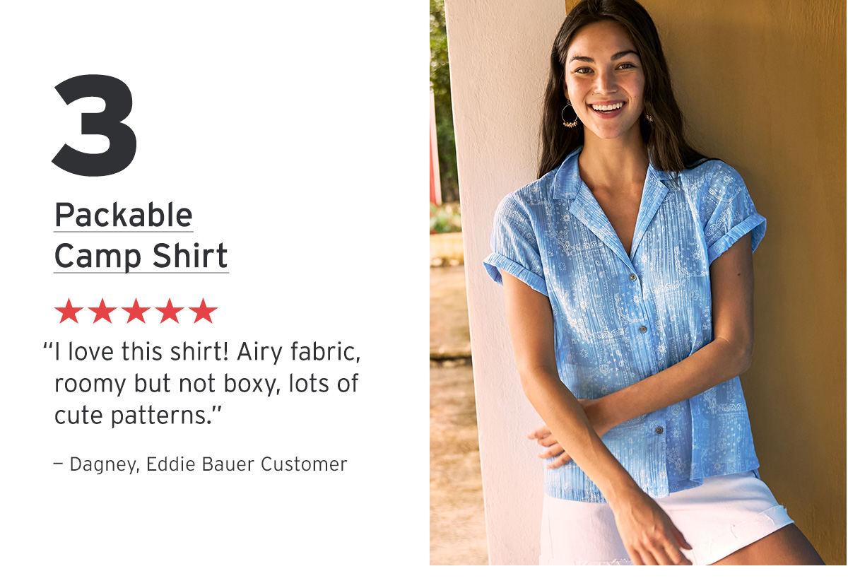 3: The Packable Camp Shirt