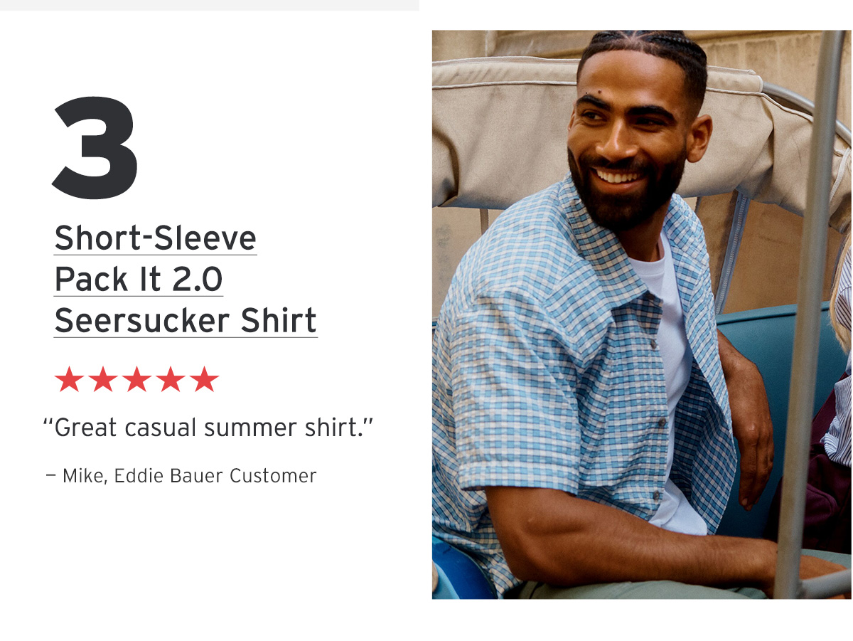 3: The SS Pack It 2.0 Seersucker Shirt