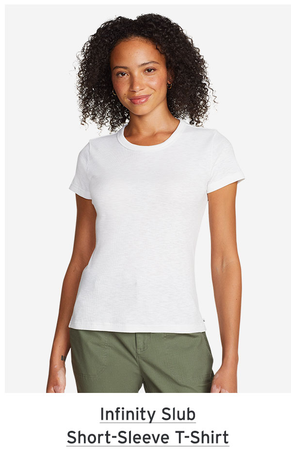 Infinity slub short-sleeve t-shirt