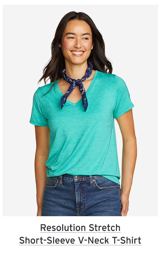 Resolution Stretch Short-Sleeve V-Neck T-Shirt