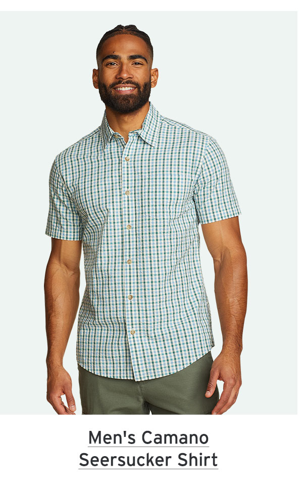 Men's Camano Seersucker Shirt