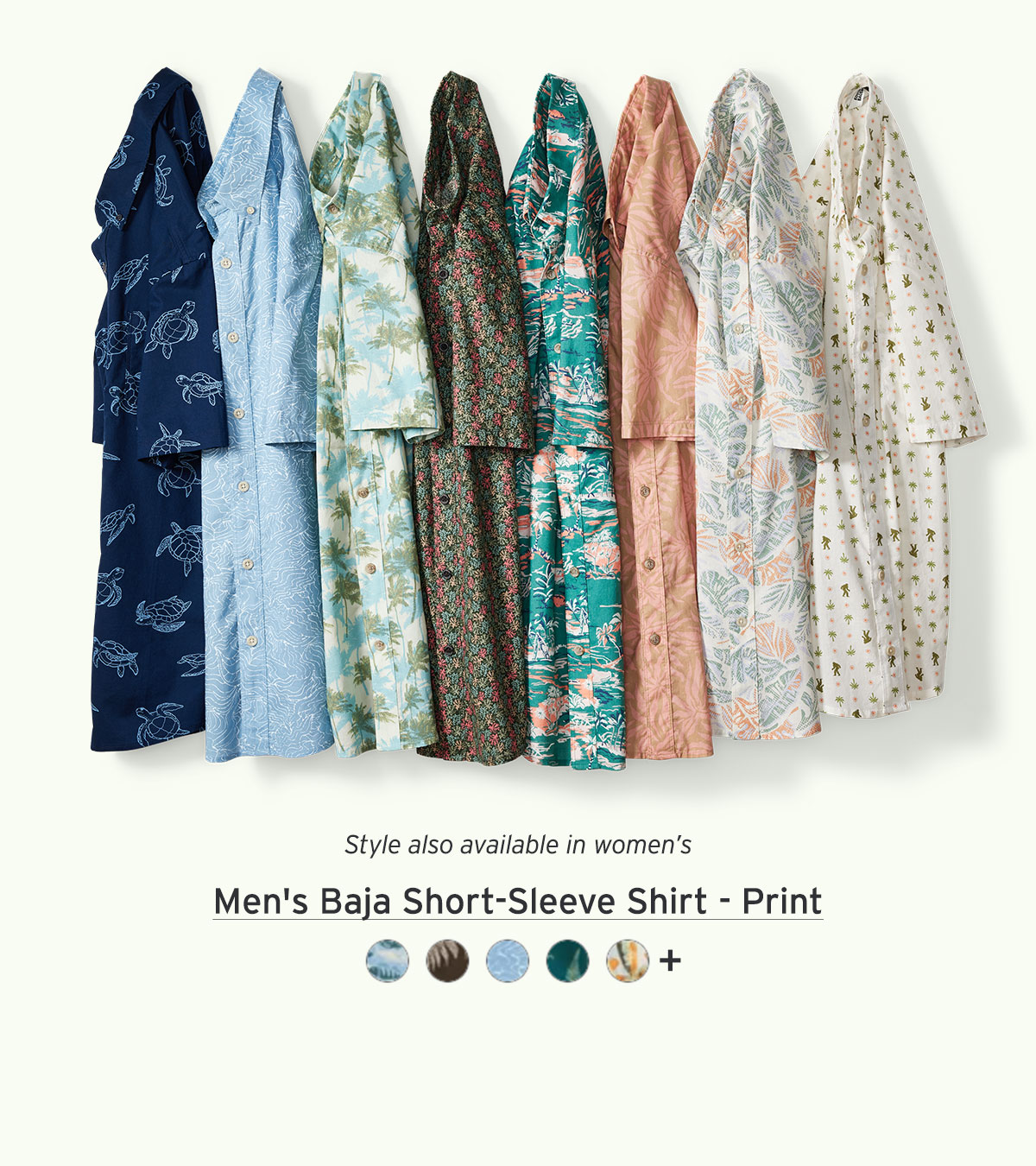 Shop Men's Baja Short-Sleeve Shirt - Print. Style also available in women's 