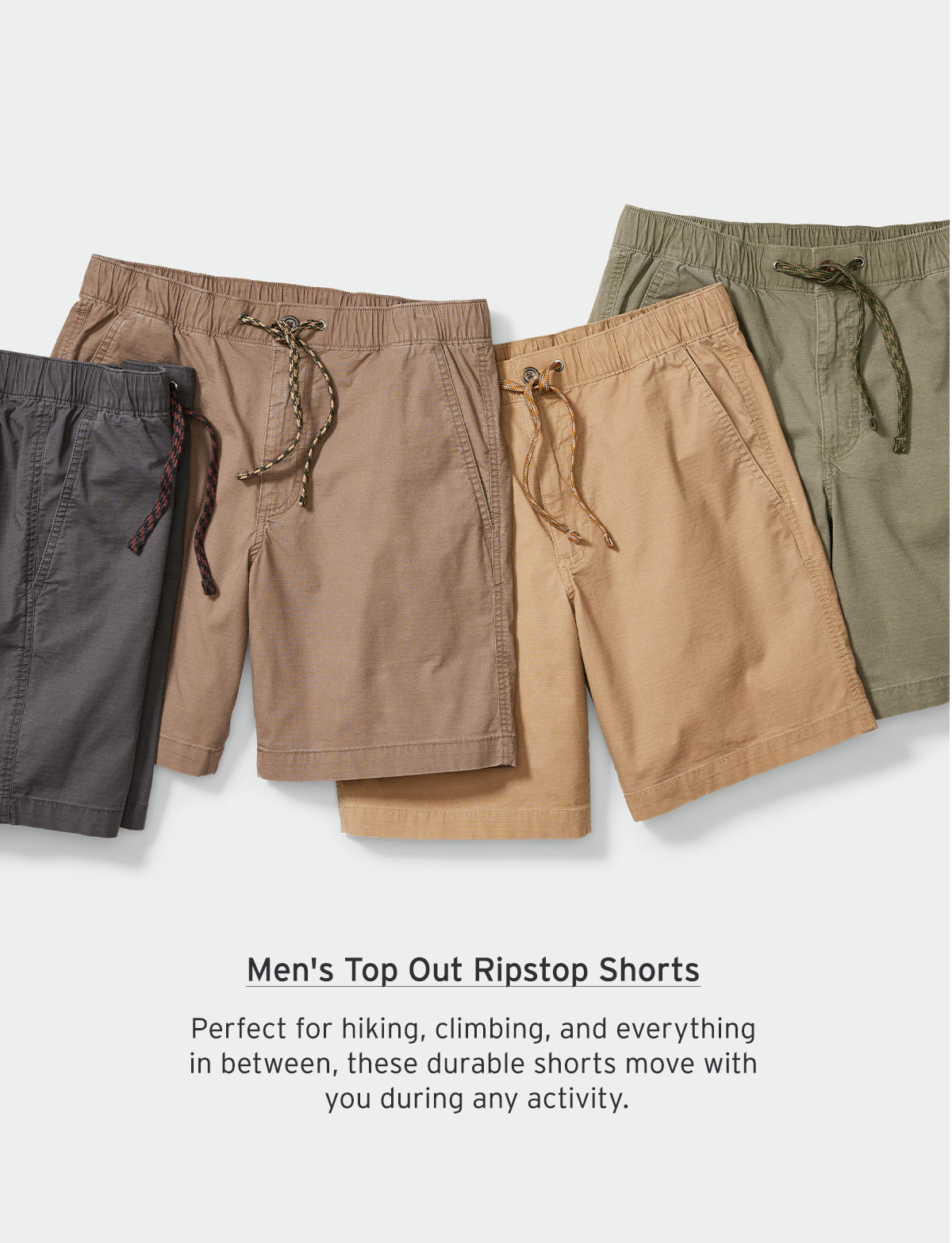 Shop men's top out ripstop shorts