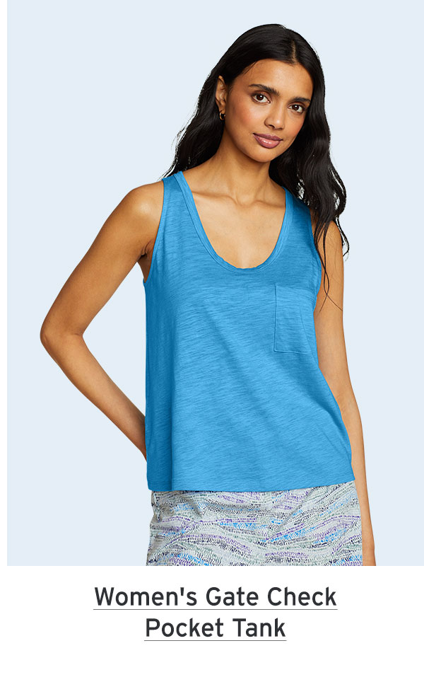 Shop Women's Gate Check Pocket Tank