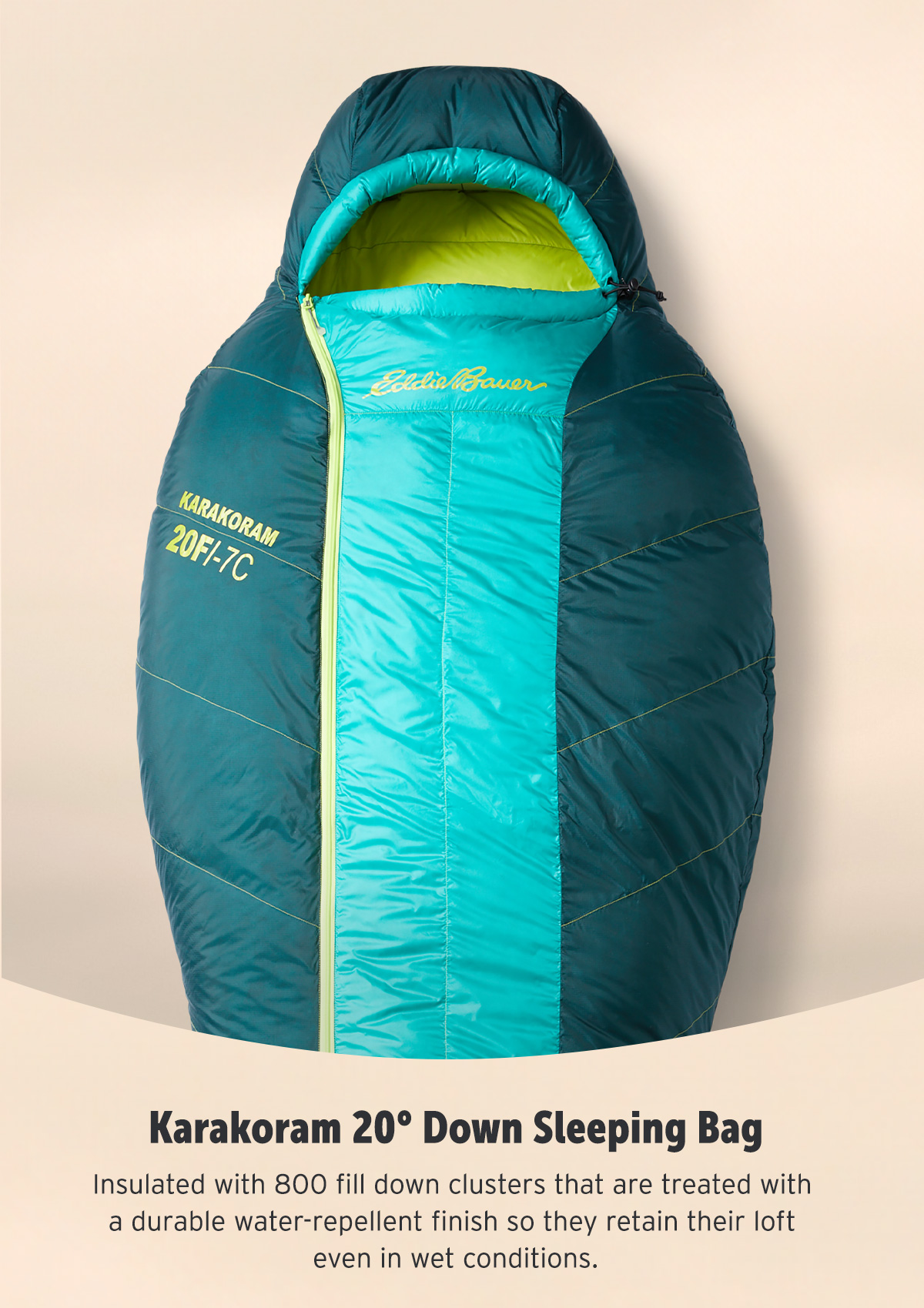 Shop Karakoram 20 Degree Down Sleeping Bag
