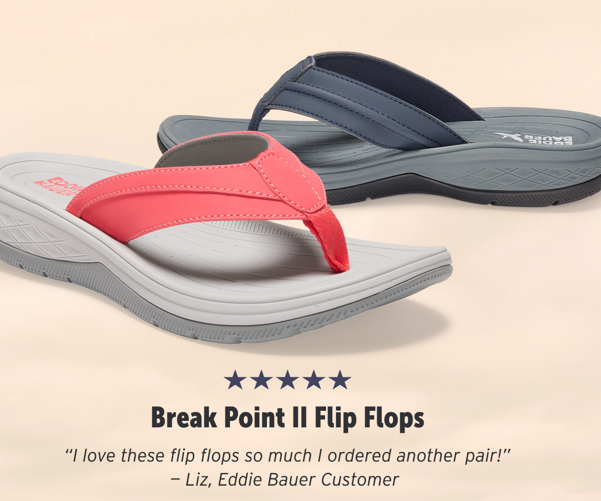 Shop Break Point II Flip Flops