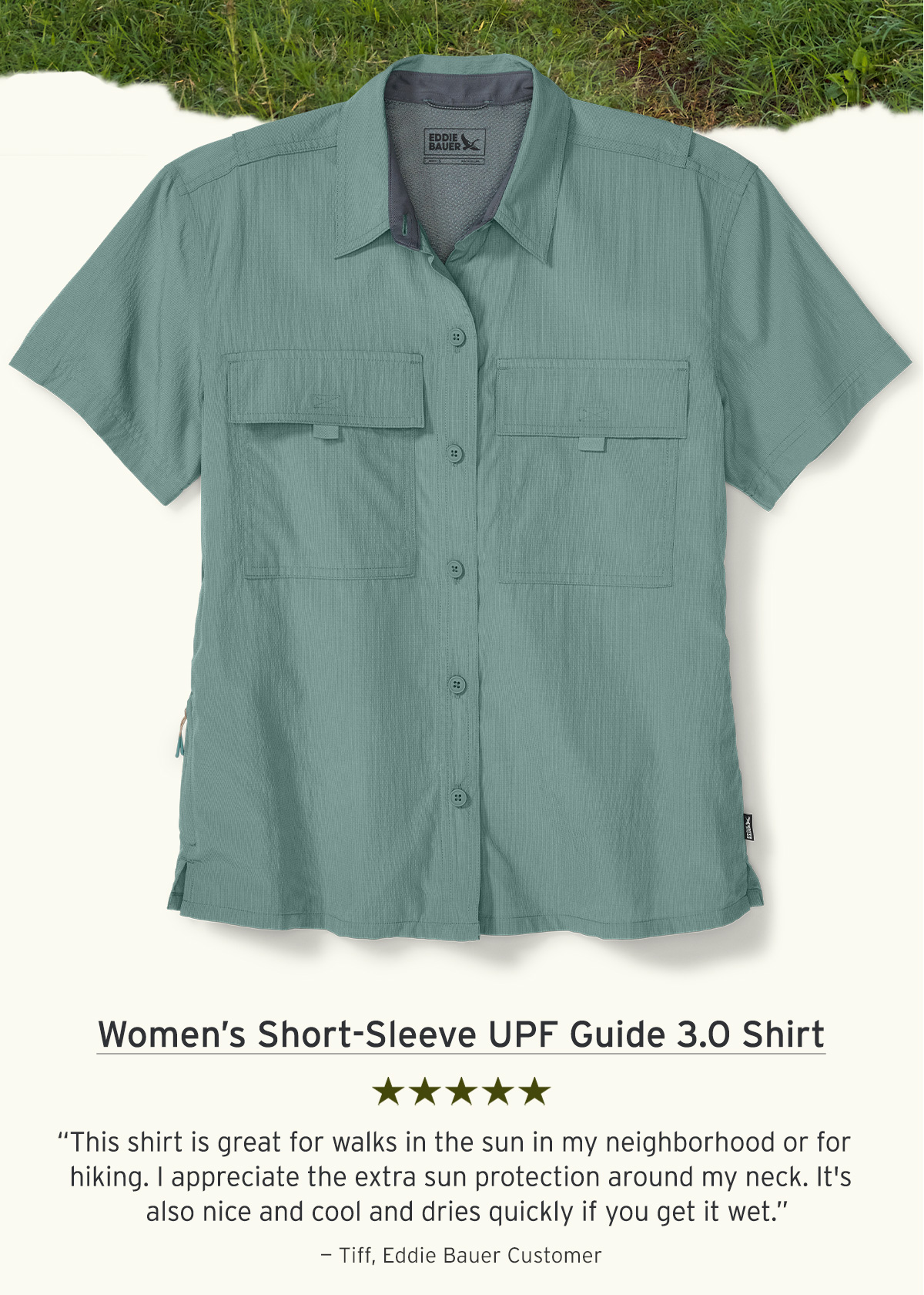 shop Women's Short-Sleeve UPF Guide 3.0 Shirt