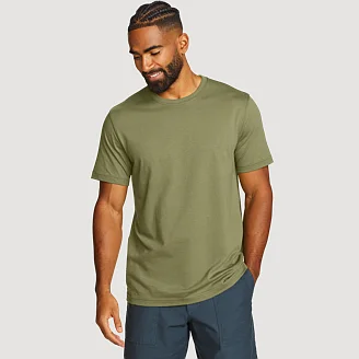 Image of Men's Legend Wash 100% Cotton Short-Sleeve Classic T-Shirt