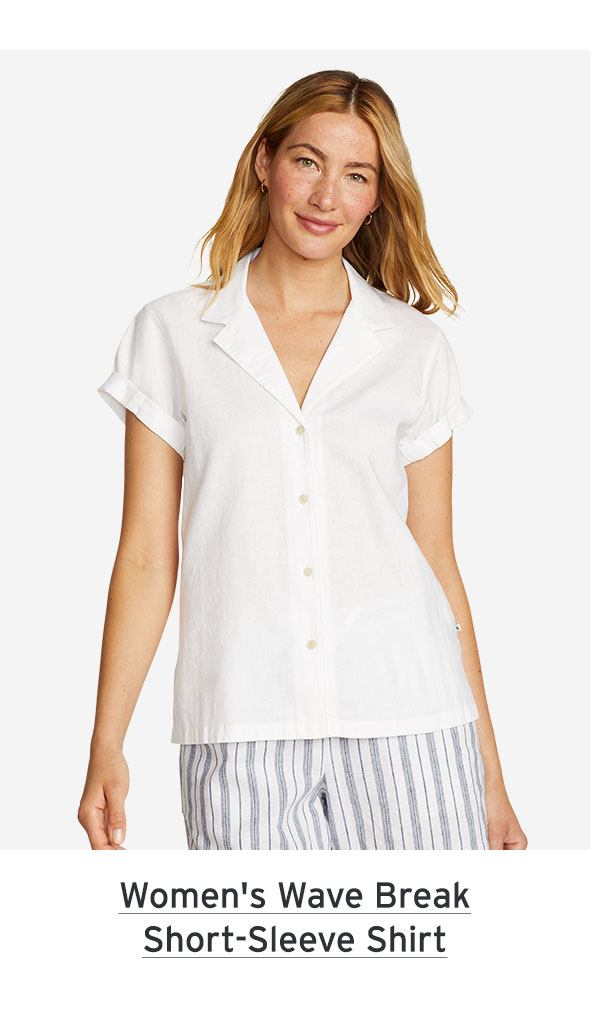 shop Women's Wave Break Short-Sleeve Shirt