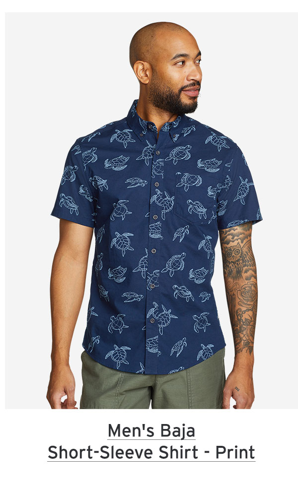 shop Men's Baja Short-Sleeve Shirt