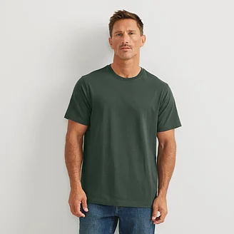 Image of Men's Legend Wash 100% Cotton Short-Sleeve Classic T-Shirt