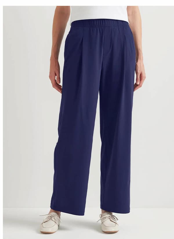 Women's Departure High-Rise Wide Leg Travel Pants