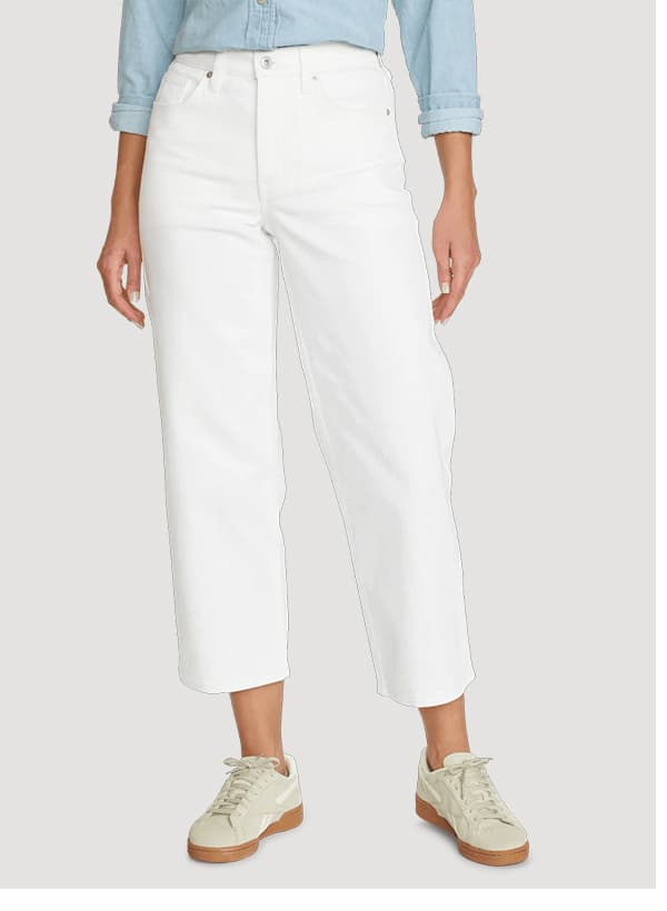Women's Authentic Everyday High-Rise Cropped Jeans