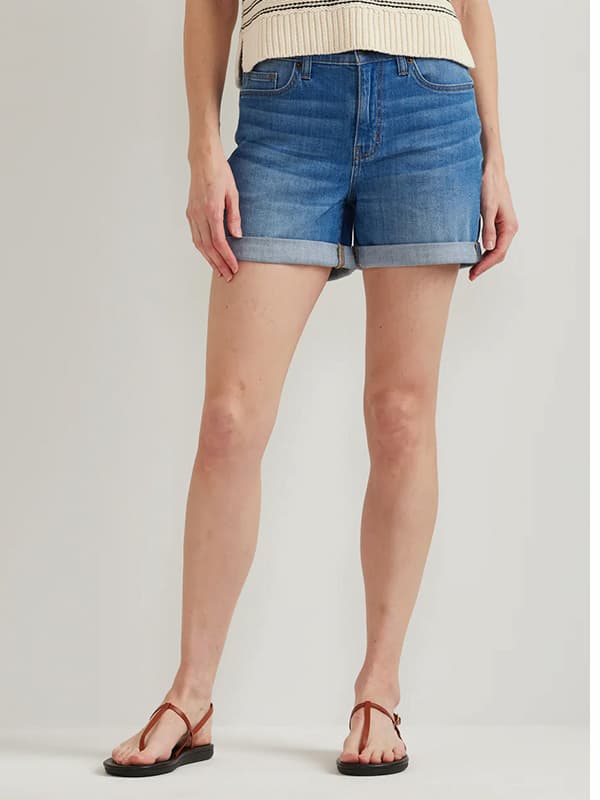 Women's Boyfriend Denim Shorts