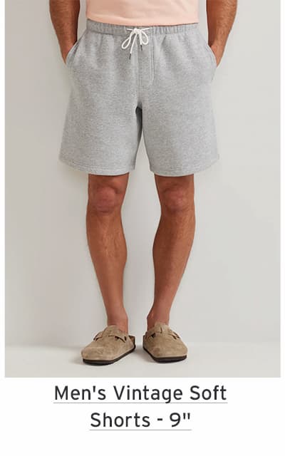 Men's Vintage Soft Shorts - 9"
