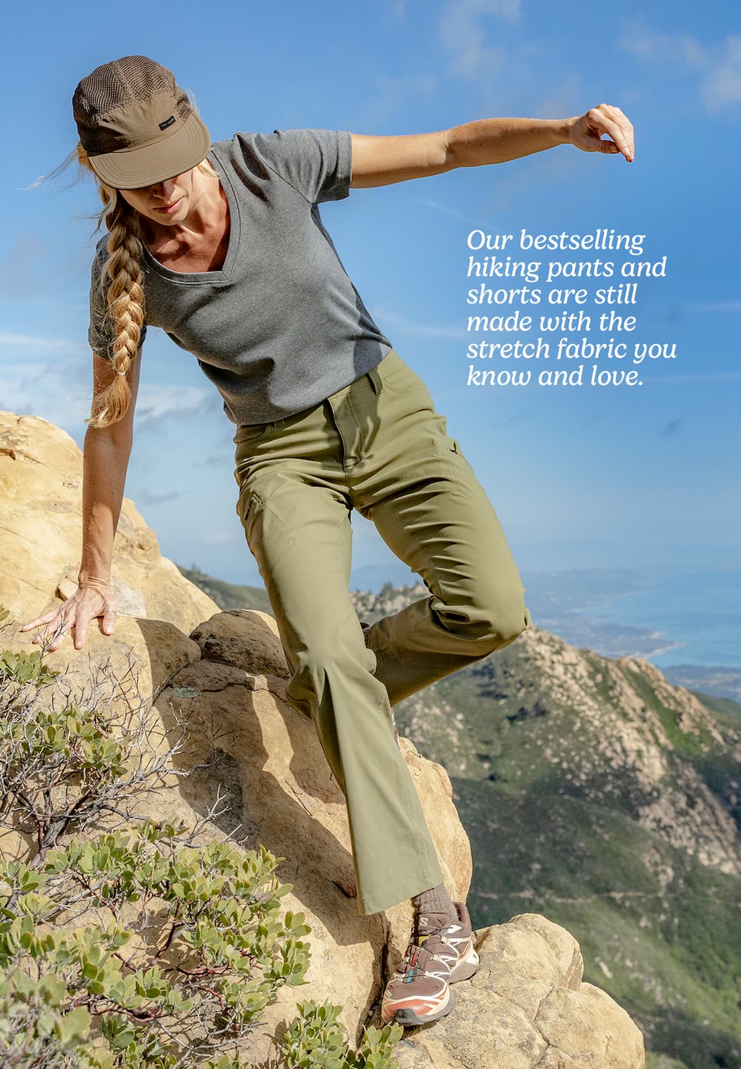 Woman in Guide Pro pants