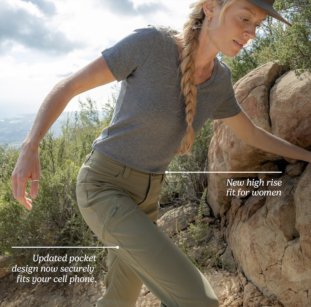 Woman in Guide Pro pants