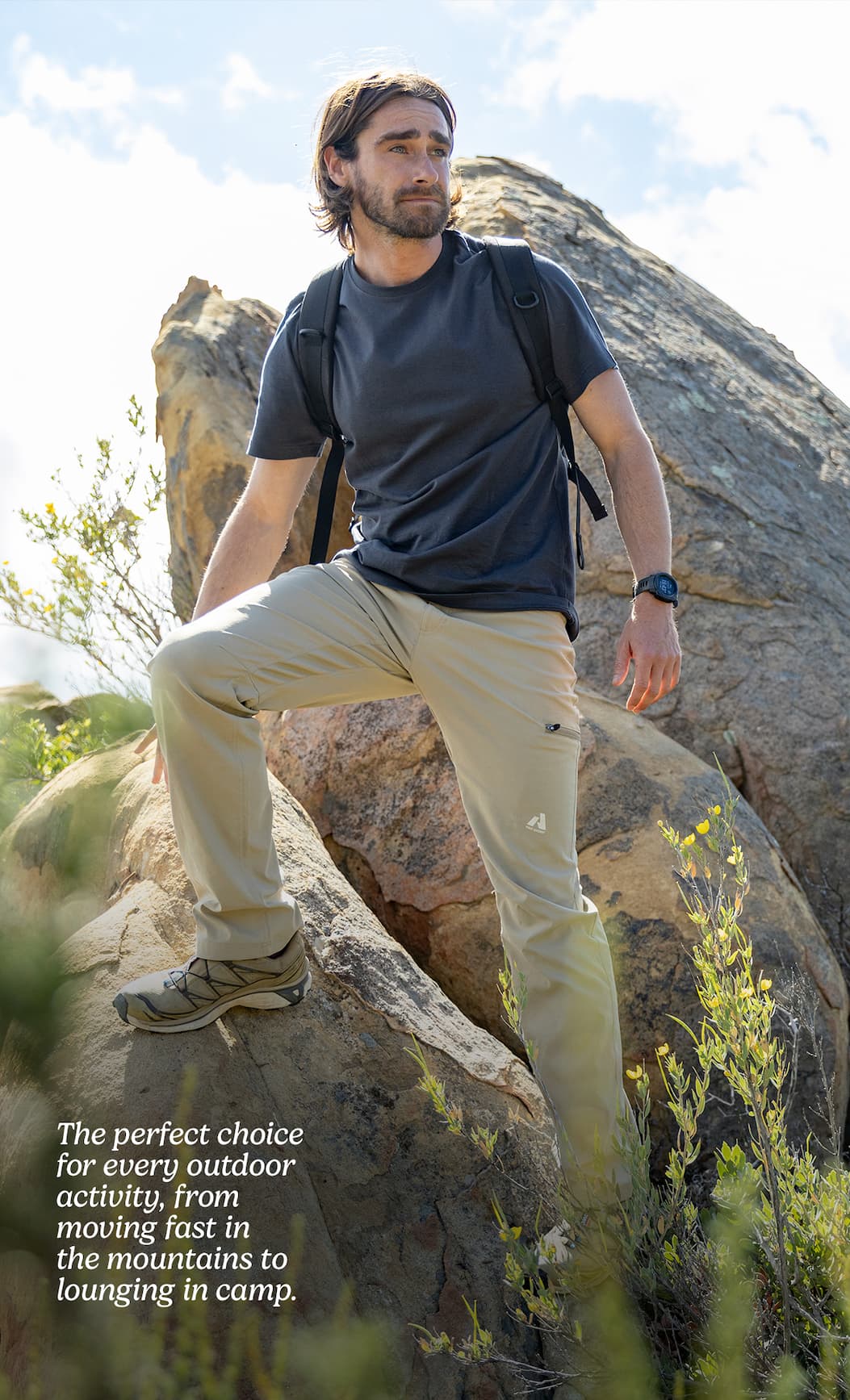 Man in Guide Pro pants
