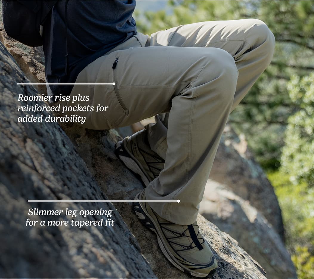 Man in Guide Pro pants