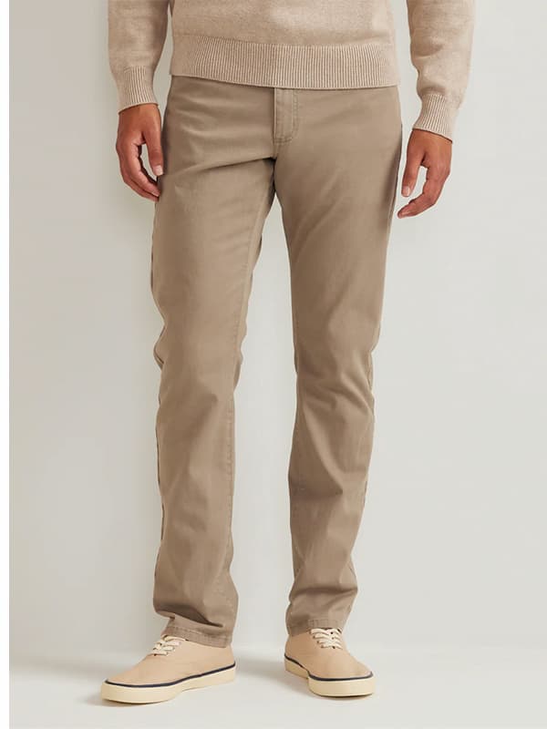 Men's Legend Wash Twill 5-Pocket Pants-Mushroom-Regular-F1  Men's Legend Wash Twill 5-Pocket Pants-Mushroom-Regular-C1 Men's Legend Wash Twill 5-Pocket Pants-Mushroom-Regular-F1 Men's Legend Wash Twill 5-Pocket Pants